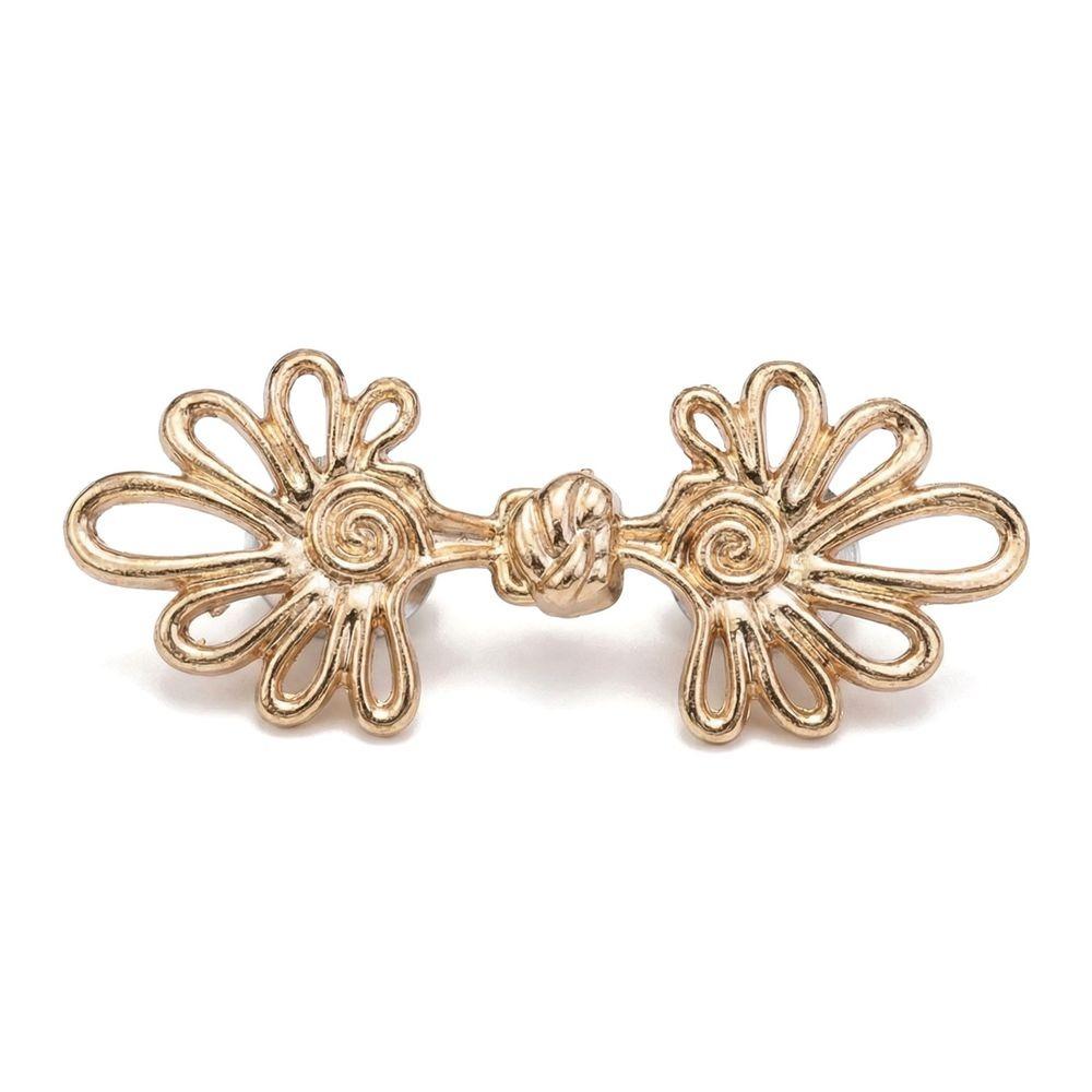 Retro Clothing Waist Closing Button Removable Tighten Waist Button Detachable Waist Clips  Jeans Style A