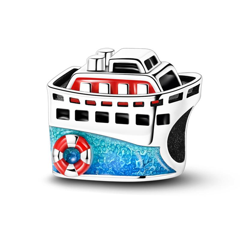 Charms Beads Copper Pink Perfume Bottle Letter Luminous Firefly Tarot Card Beads Fit Diy Bracelets Jewelry