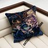 For Burning Spice CCookie Run Throw Pillow Case Sham xcm xcm Square Car Pillowcase Pad Cushion Cover
