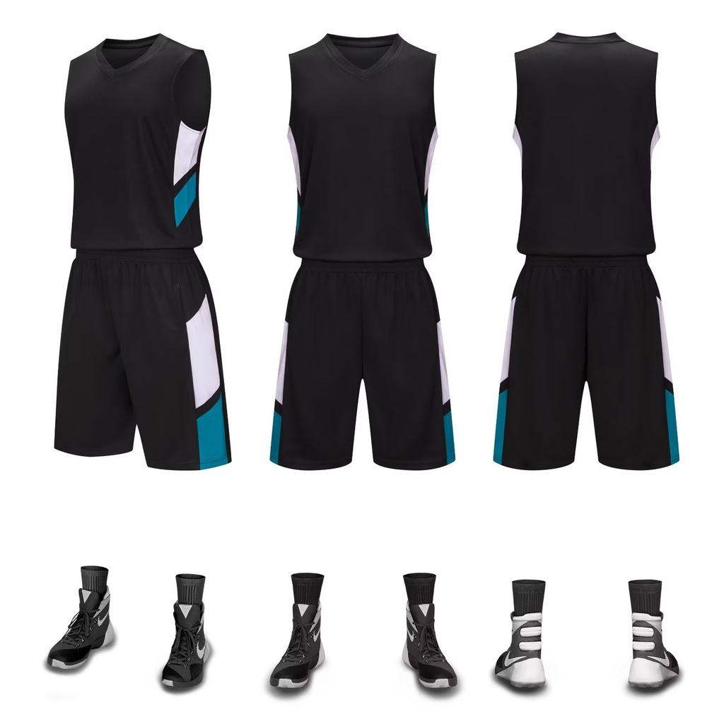 Latest Childrens Adult Breathable Training Camp Basketball Uniform Suit Male and Female Student Competition Athletic Training Jersey