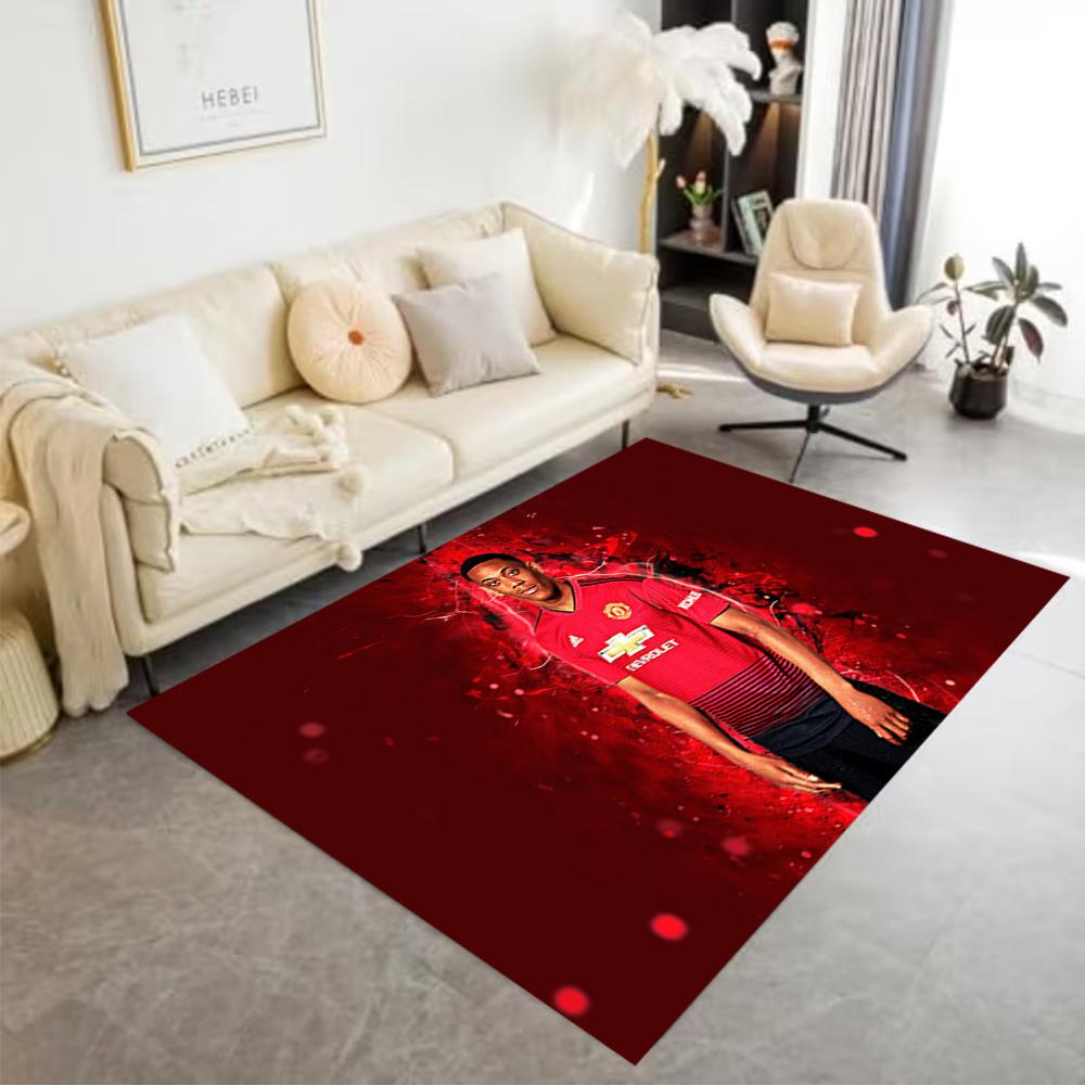 Manchester Player Carpet Design for Hallway Outdoor Game Room Dormitory Antislip Carpet Office home decor Perfect Gift for Valentine's Wedding Birthda