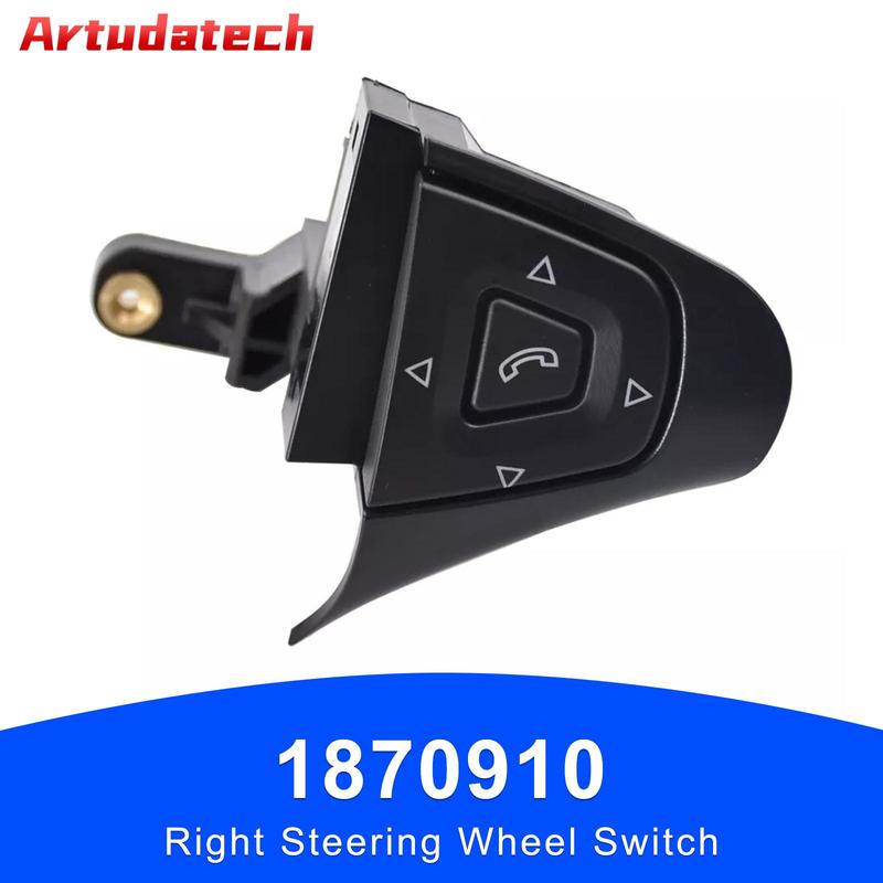 Artudatech Right Steering Wheel Switch 1870910 for Scania P/G/R/T Series F/K/N Serie 2004