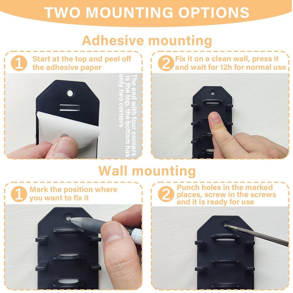 Hat Organizer Hat Rack for Wall Compact Display Holder Cap Hanger Strong Adhesive Wall Driller