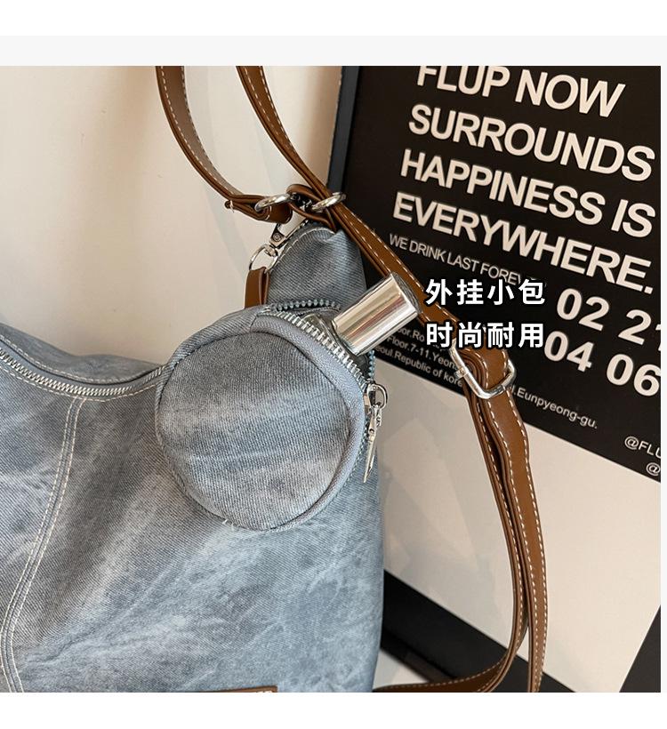 Högskolestudent Axelväska - Stilren, Hög Kapacitet, Koreansk Crossbody Ryggsäck för 2025.