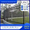 Wrought Iron Fence for Villas, Courtyards, Schools, and Parks
