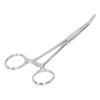 Hemostatic Forceps 14cm Stainless Steel Curved Tip Pliers Pet Hair Tweezers Livestock Supply