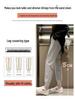 Women's Versatile Black Cropped Harem Sweatpants - Spring To Winter, Slimming with Plus Velvet.