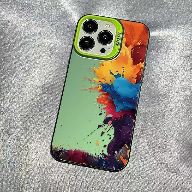 Color Splash Case for iPhone 17, 16 Pro Max, 15 Pro, 14 Creative, and 13 iPhone 17 Pro Max