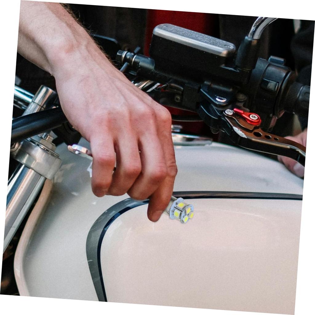 GRADENEVE 2pcs Motorcycle Turn Signal Signal LED Bulb Motorcycle Bulb LED Turn Signal