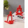 4pcs Decorative Abstract Thinker Men Statue Showpiece Set | Home Decor Items