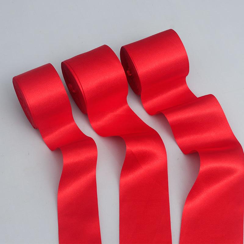 Crafting Materials Elegant Elegant Multifunction Joyful Red Wedding Bow Ribbon Ribbon DIY Wedding Decoration Polyester Ribbon Home Decoration