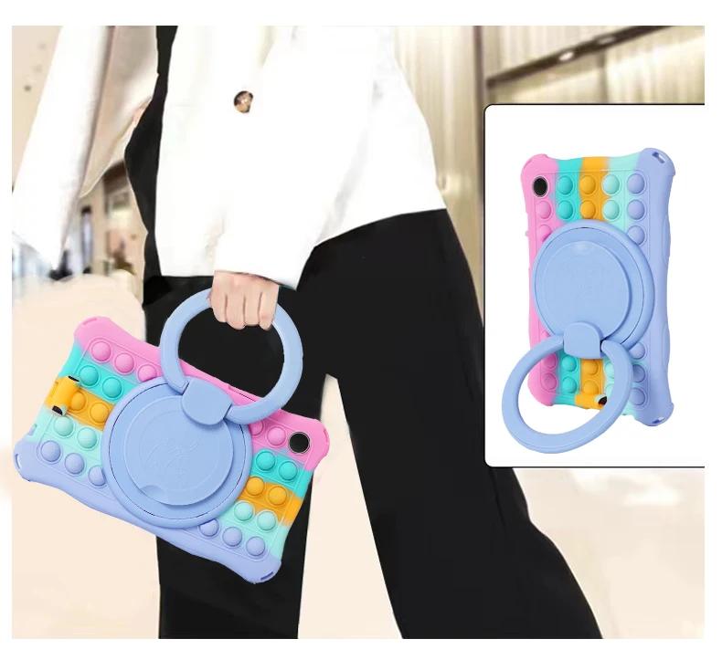 Kids Case For Samsung Galaxy Tab A9+Plus 11"8.7" 360 Rotating Stand Tablet Cover SM-X210/X215/X216 SM-X110/X115 A7 A8 Funda
