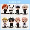 Adorable Jujutsu Kaisen Pvc Figurine Q Version Standing Bean Eye Character