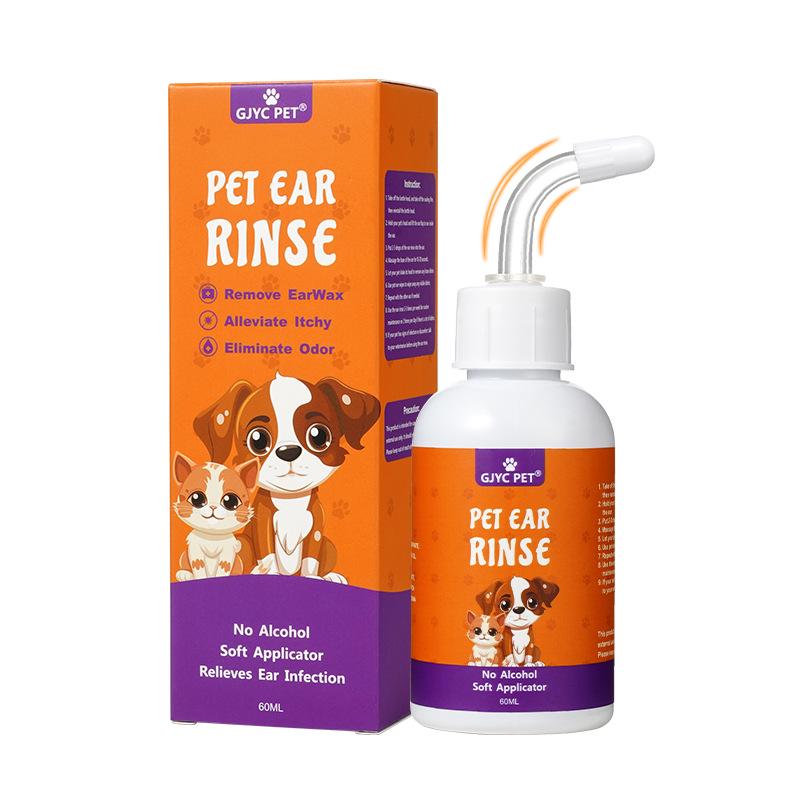 

Трансграничное средство для мытья ушей кошек и собак: Капли для ушей Чистящий раствор для питомцев