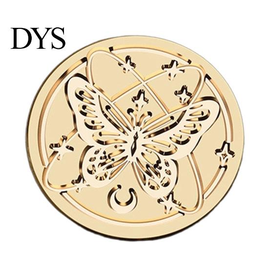 Custom Wax Seal Head Vintage European Magic Themed Stamp Head, Solid Brass Exquisite Creative Gift Packaging Engraved Sealing for Journal Envelope