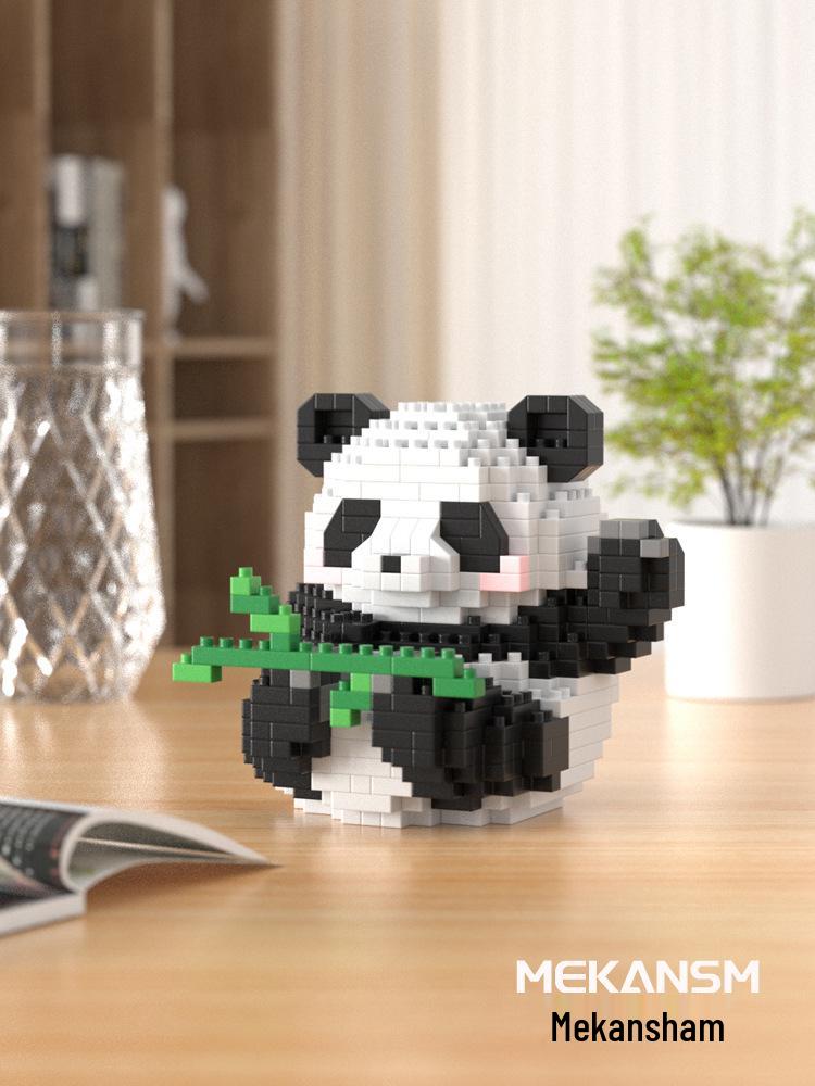 

Набір для складання квітки гігантської панди: Навчальні будівельні блоки для дітей, подарунки для хлопчиків та дівчаток Standard