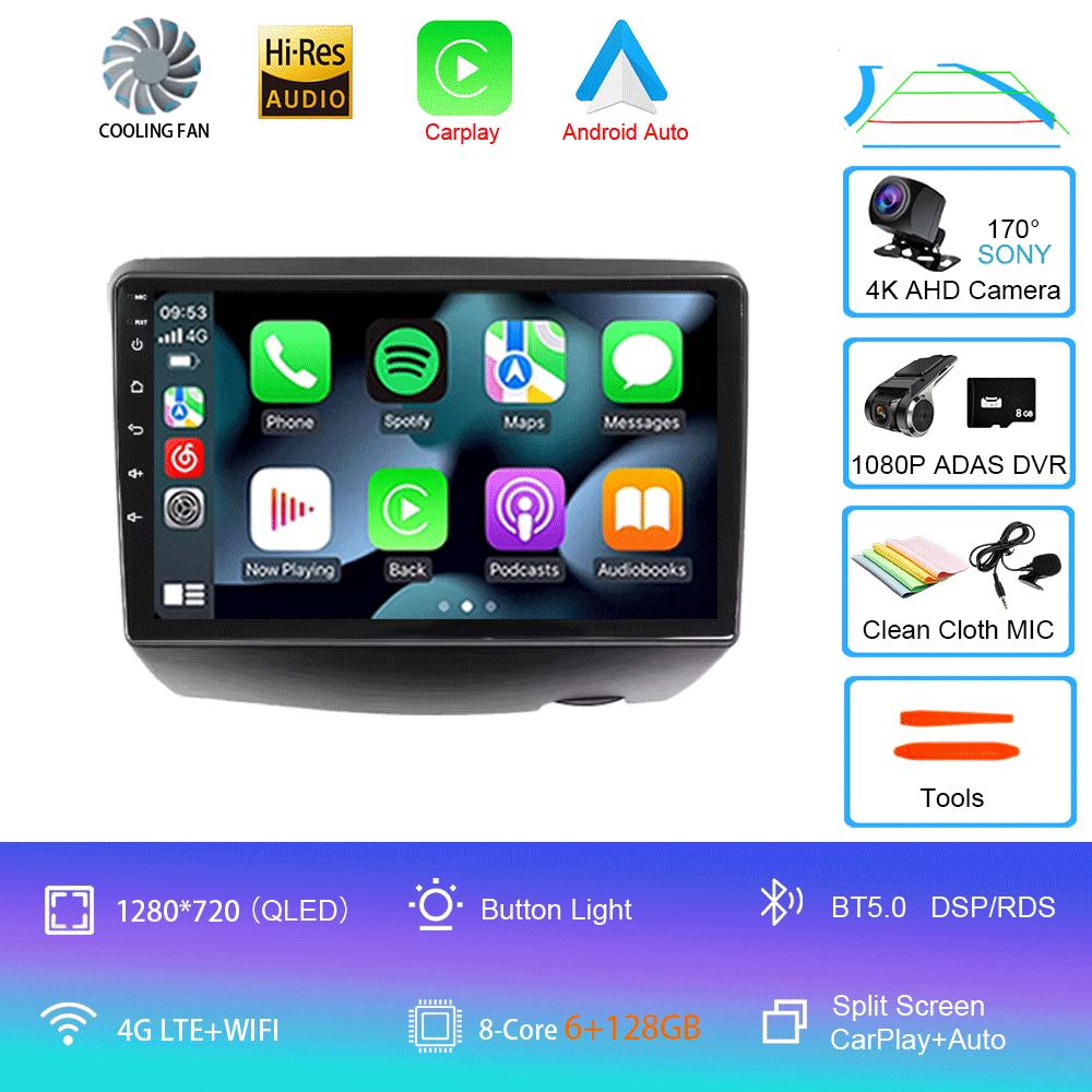 Android 14 Car Radio Multimedia For Toyota Vitz XP10 Yaris Platz Echo 1999-2005 Stereo Auto Carplay Autoradio GPS Navigation DSP
