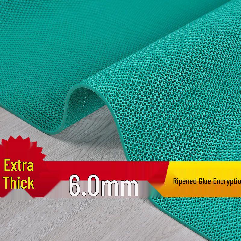 Hollow Anti-Slip Water-Blocking Mat for Kitchen, Pool, and Bathroom