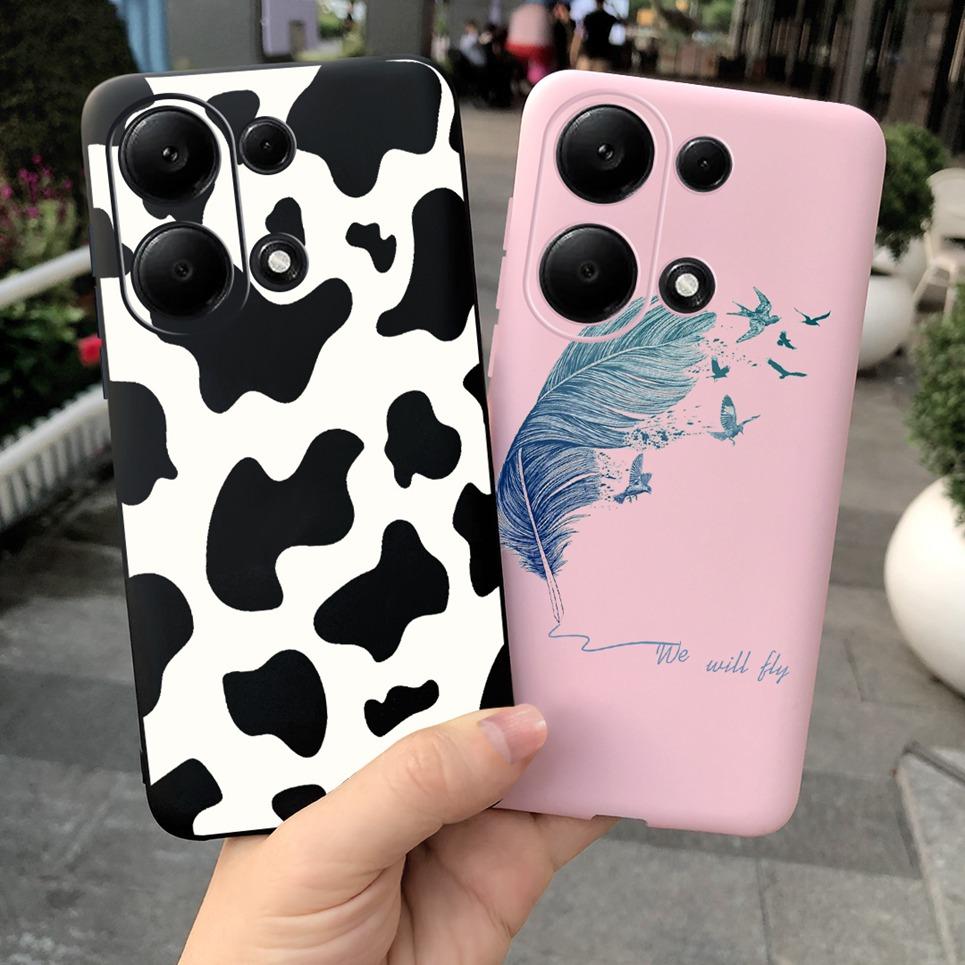 Cute Animal Cool Style Cartoon Phone Funda For Xiaomi Redmi Note 13 Pro 4G Note13 Pro Plus Soft Candy Silicone Coque Note 13Pro