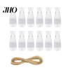 Durable Plastic Vase Clear Bud Vases, Modern Table Centerpiece Flower Vase, Simple Stylish Home Decor Transparent Decorative for Dining Wedding
