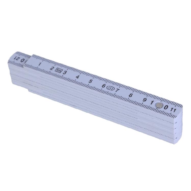 Lightweight 1 Meter Foldable Ruler Plastic Measuring Ruler Teaching Aid for Professional & Person Measuring Tasks