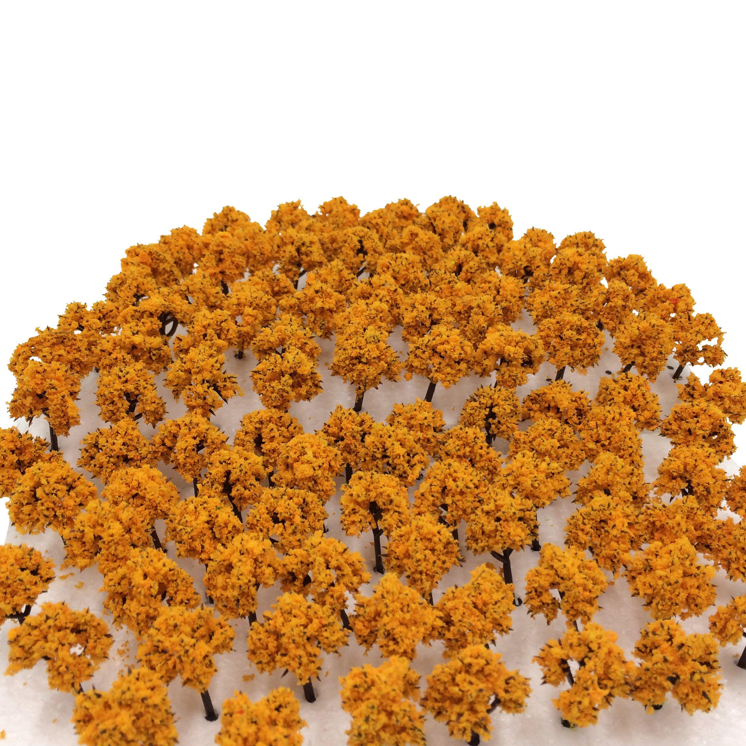 

DauStage Forest for N Gauge and Architectural Available in 50 or 100 Colors 50 Trees, 3cm, Dioramas, Railways, Models, (07, Orange, Pieces)