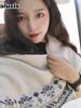 Ethnic Style Travel Shawl Women Cashmere Outer Layer Double-Sided Wool Scarf Cape Tassel Air Conditioning Room Cloak Blanket Trendy