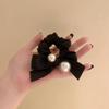 Bow Pearl Hair Rope: 2024 Korean High-Grade Hair Accessories for Women