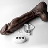 11,4-calowy superdługi realistyczny dildo elektryczny gruby symulator fallusa teleskopowy kołyszący wibracyjny podgrzewany dildo damski masturbator dorosły seks dildo