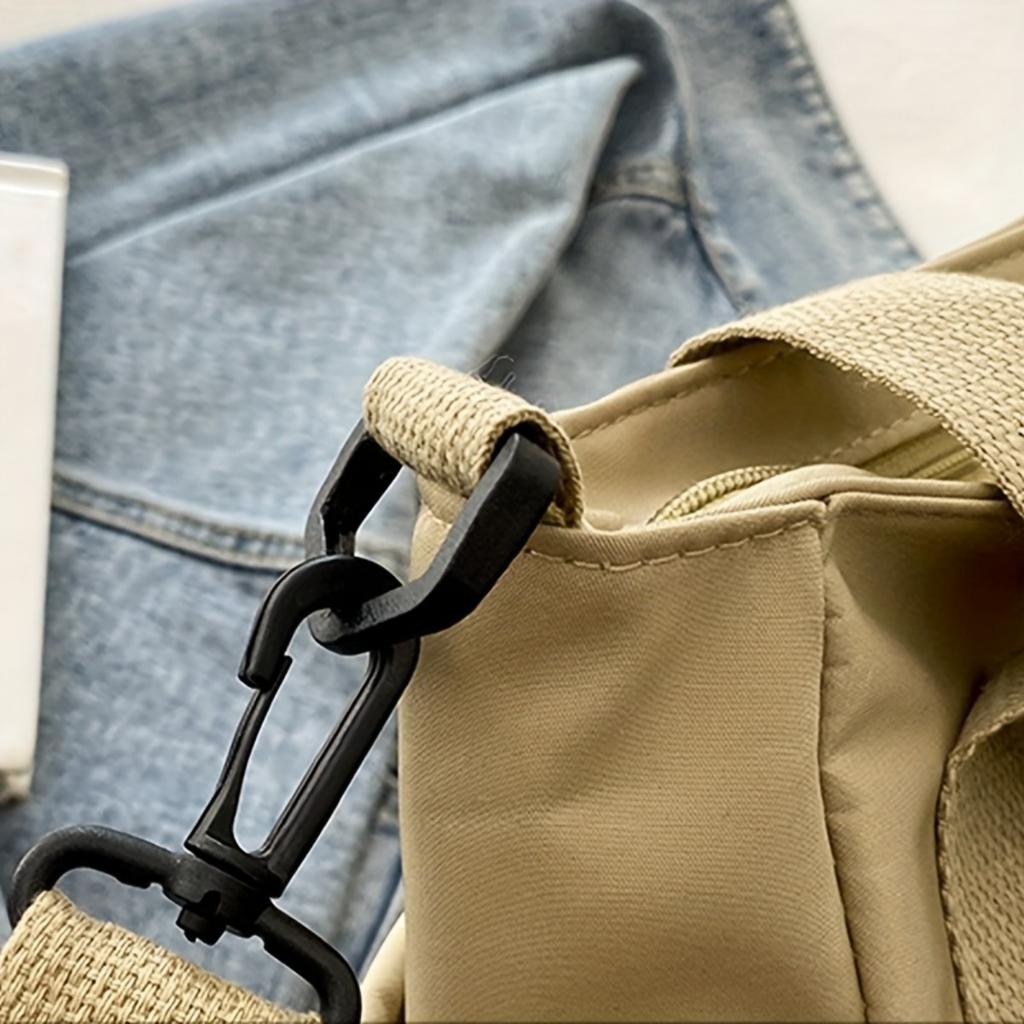 Canvas Schoudertas met Grote Capaciteit, Dagelijkse Draagtas, Multifunctionele Dames Schoudertas, Handtas Schoudertas