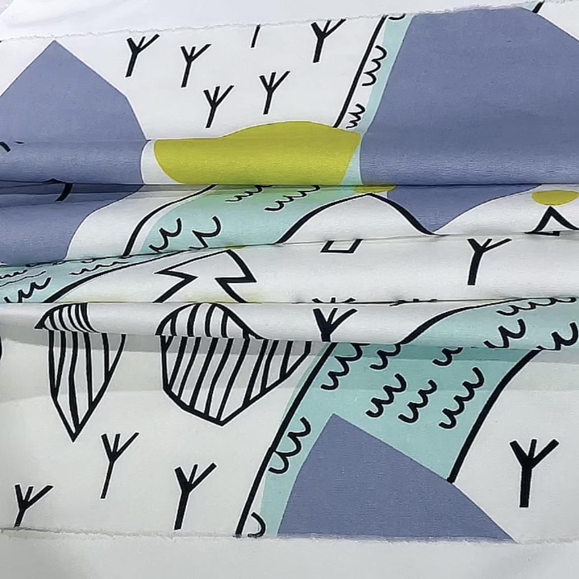 YACHITEX High Quality Spot Goods 100% Cotton Printed Canvas Fabric