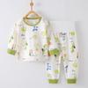 Baby Cotton Grade A Two Piece Pajamas Children Autumn Underwear Set Infant Home Wear Sleepwear