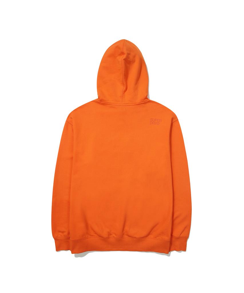 Core Big Logo Hoodie Orange