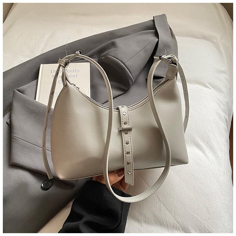 High Sense Nischendesign Achseltasche Damen 2025 neu Retro-Mode Schultertasche Ausländischer Stil Pendler Umhängetasche