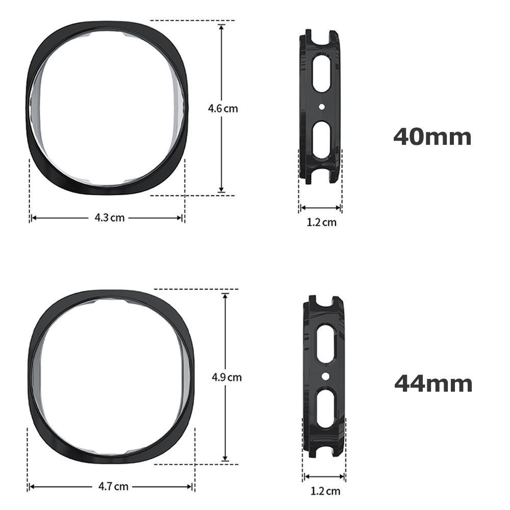 Soft TPU Case+Film For Samsung Galaxy Watch 8 44mm Accessories Screen protector All-Around cover on Samsung Watch8 40mm