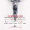 Model odlewany w skali 1/100 Sił Powietrznych USA F-14A F14A F14 VX-4 Samolot ze zmiennymi skrzydłami Model ze stopu Kolekcja Zabawka Prezent