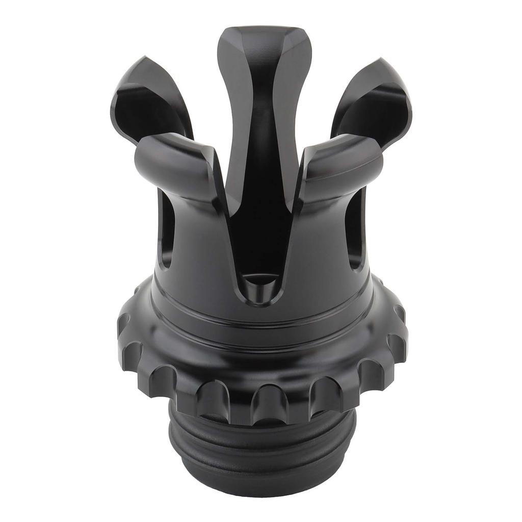 Motorcycle Crown Style Vented Fuel Tank Cap CNC Oil Cap Fuel Gas Tank Cover For Harley Sportster Dyna Softail Touring Road King