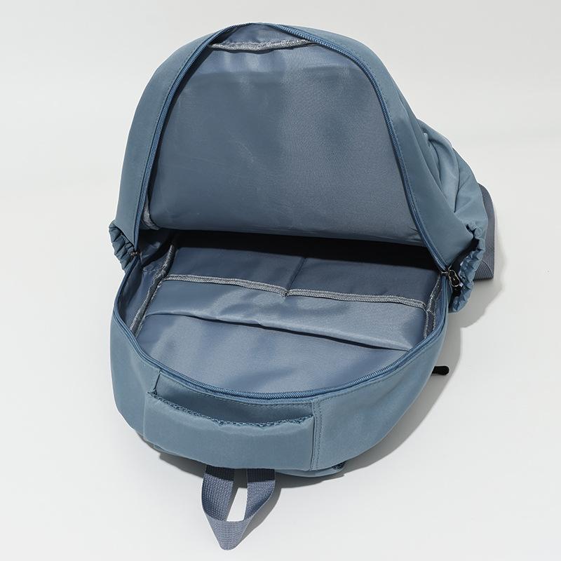 Schoolbag1011 summer new simple and lightweight backpack female student schoolbag foreign style commuter travel backpack large capacity bag