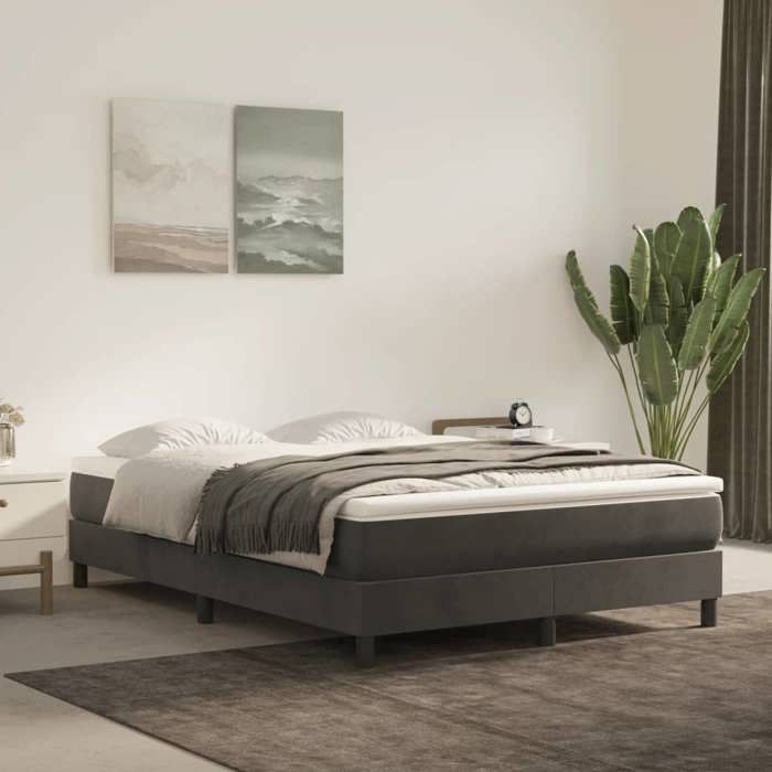 VidaXL Pocket Spring Bed Mattress 120x210 Cm Thickness 20 Cm Velvet,mattress,bed Mattress,divan Mattress,4016