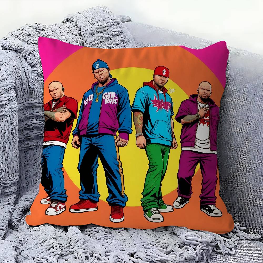 Band Limp Bizkit Decorative Room Aesthetics Pillow Case Home Decor Bedroom Sofa Bed Couch Pillow Cover 45x45