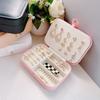 Portable Jewelry Storage Box 2023 New High-end Exquisite Large Capacity Travel Jewelry Bag Jewelry Box Organizer