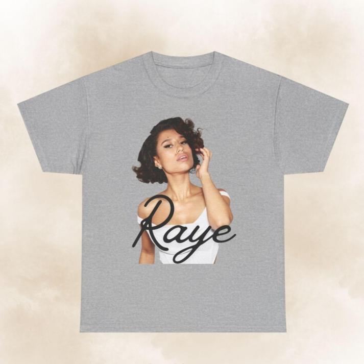 2026 Summer Fashion Tee Men Women Vintage Top Raye Tour T-shirt Cotton Hip Hop Streetwear Oversized Tshirt Short Sleeve Casual Clothing