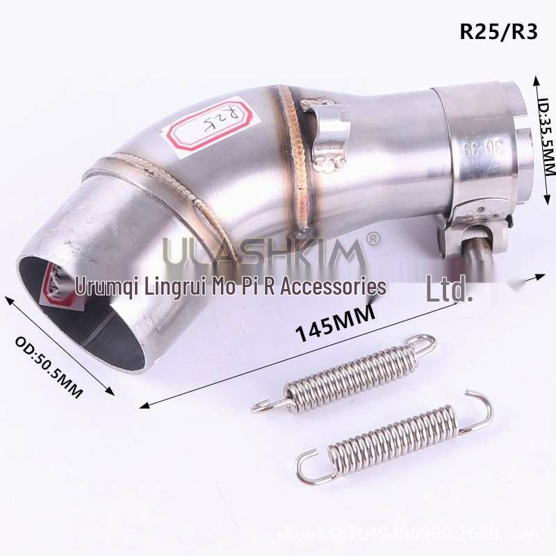 Modification du tube d'échappement intermédiaire pour Kawasaki Z250/Z300/Ninja 250/300