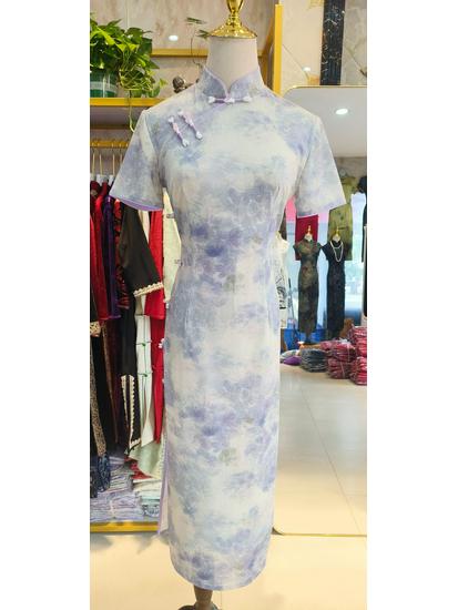 Linxiangman Autumn/Winter Slimming Retro Qipao - Young & Modern Chinese National Style