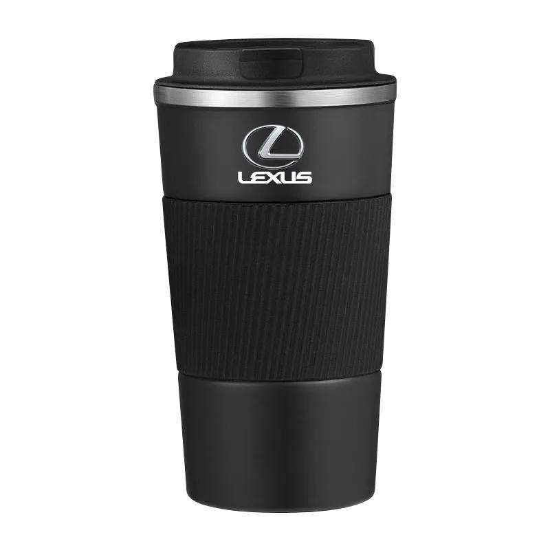 Car Vacuum Flasks Coffee Cup Travel Portable Insulated Bottles For Lexus GX460 CT200H ES Fsport GS GX IS LS LX NX RX UX CT