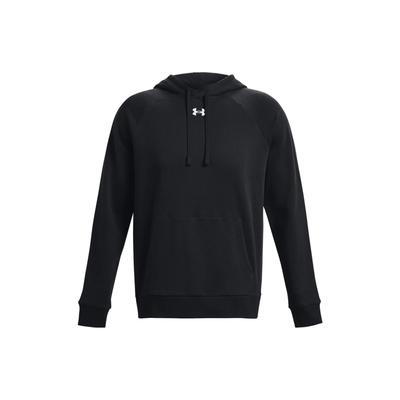 Under Armour Rival Fleece Hoodie With Brand Logo Print Men Hoodies Black 1379757-001