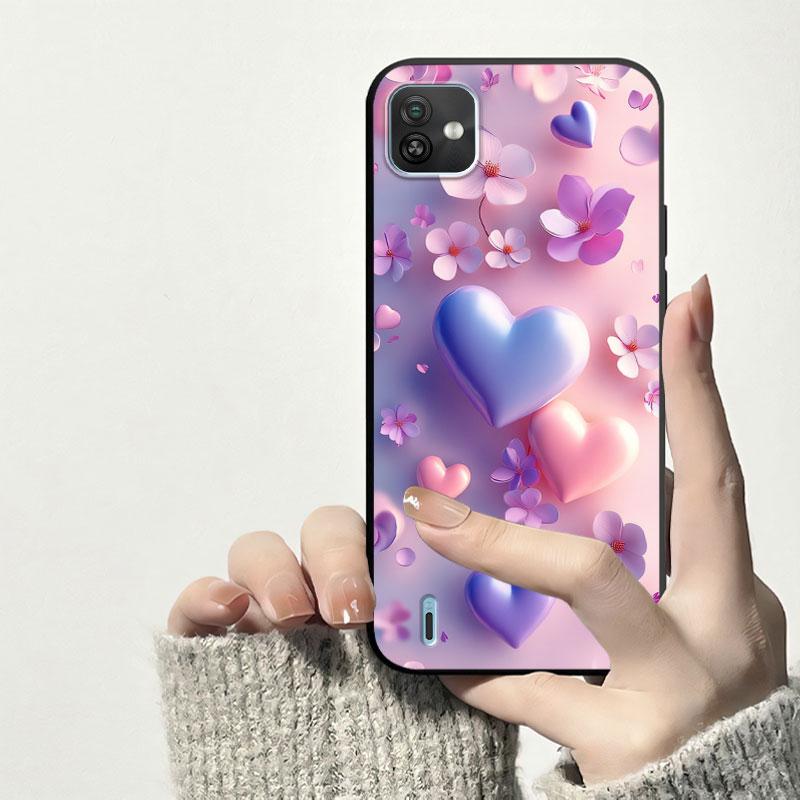 Flower For Wiko Y62 Plus Y82 Y81 Y62  Case Shockproof Soft Silicone For Wiko Y51 Y52 Back Cover TPU Phone Case Protective Fundas