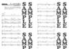 Band Score  Guitar Accompaniment "Girlfriend Loves Lies Too Much"