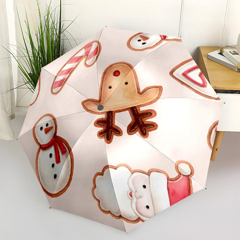 1pc cookies Umbrella Portable Home Essential Umbrella Folding Umbrella Durable Iron Frame yy251128015