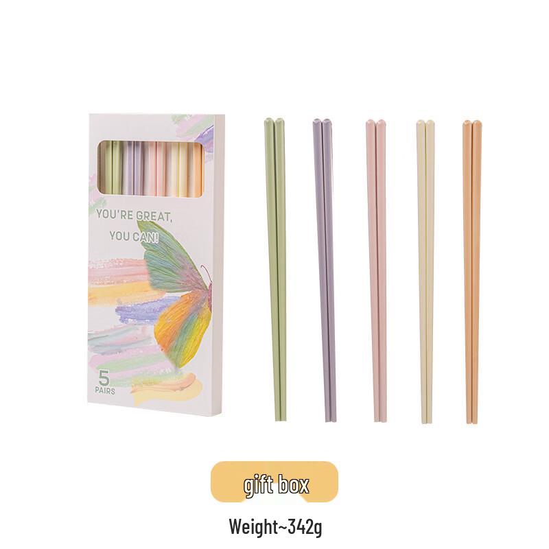 

Bao Jing Jie Butterfly Ceramic Chopsticks Gift Set